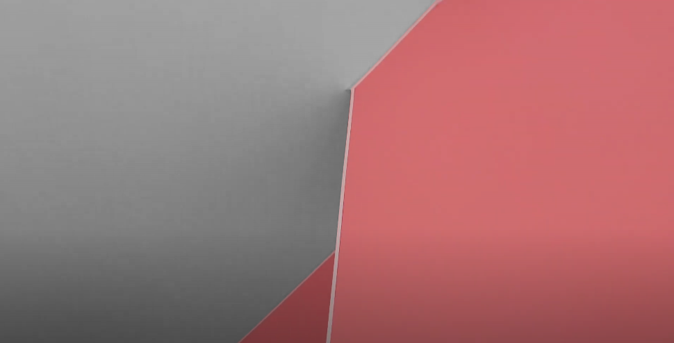 Серый натяжной потолок для ванной