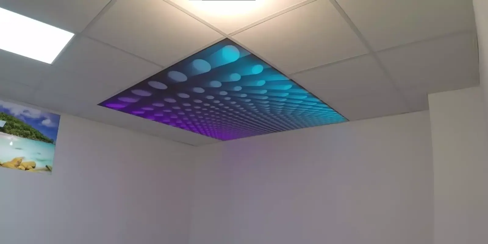 3D натяжной потолок для офиса — Ессентуки, Первомайская улица, 2, фото 1